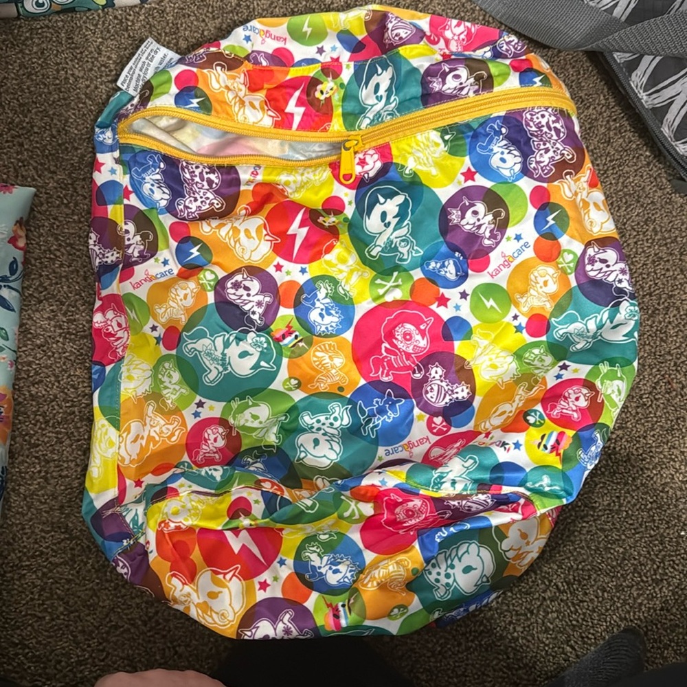 Tokidoki x kangacare 3d wet bag